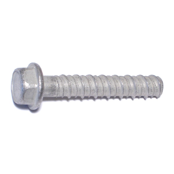 Tapcon Concrete Screw, 1/2" Dia., Hex, 3 in L, Steel Zinc Plated, 25 PK